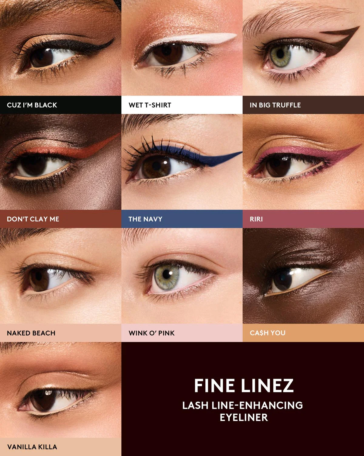 Fine Linez Lash Line-Enhancing Eyeliner — RiRi - Image 9