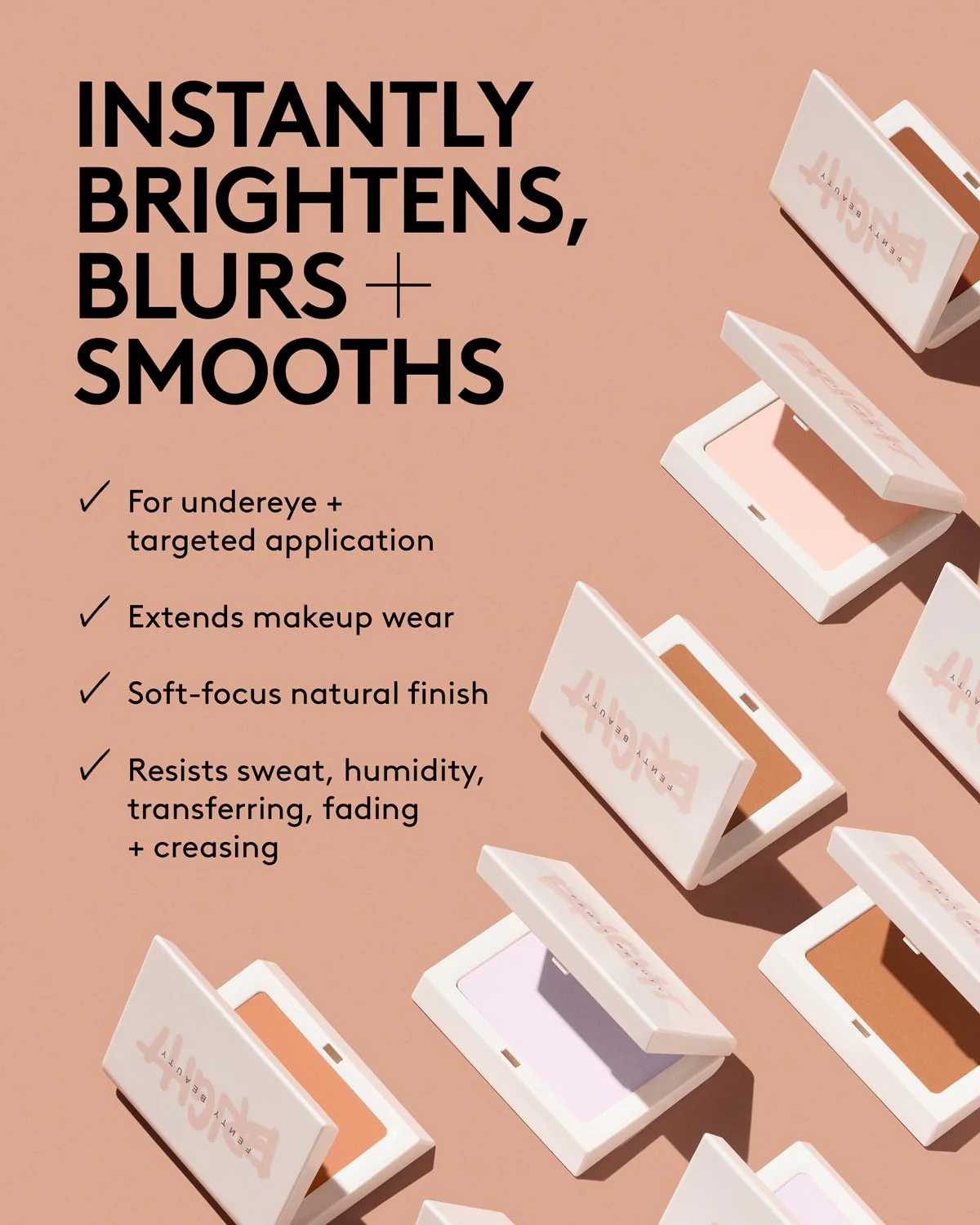 Bright Fix Instant Brightening + Blurring Powder — Lavender - Image 4