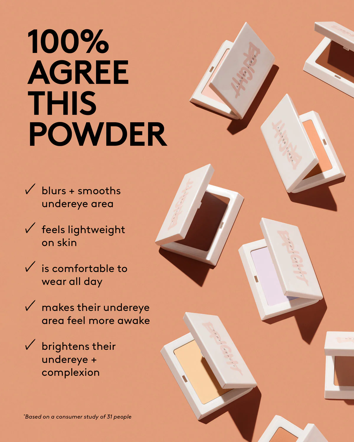 Bright Fix Instant Brightening + Blurring Powder — Lavender - Image 7