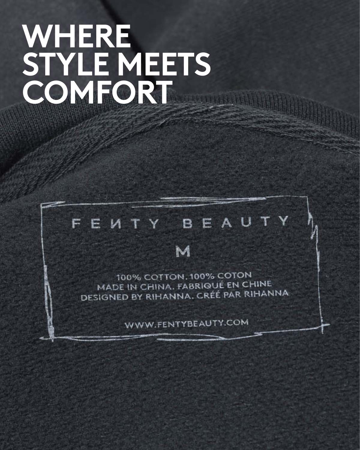 Fenty Beauty Oversized Unisex Hoodie — M - Image 11