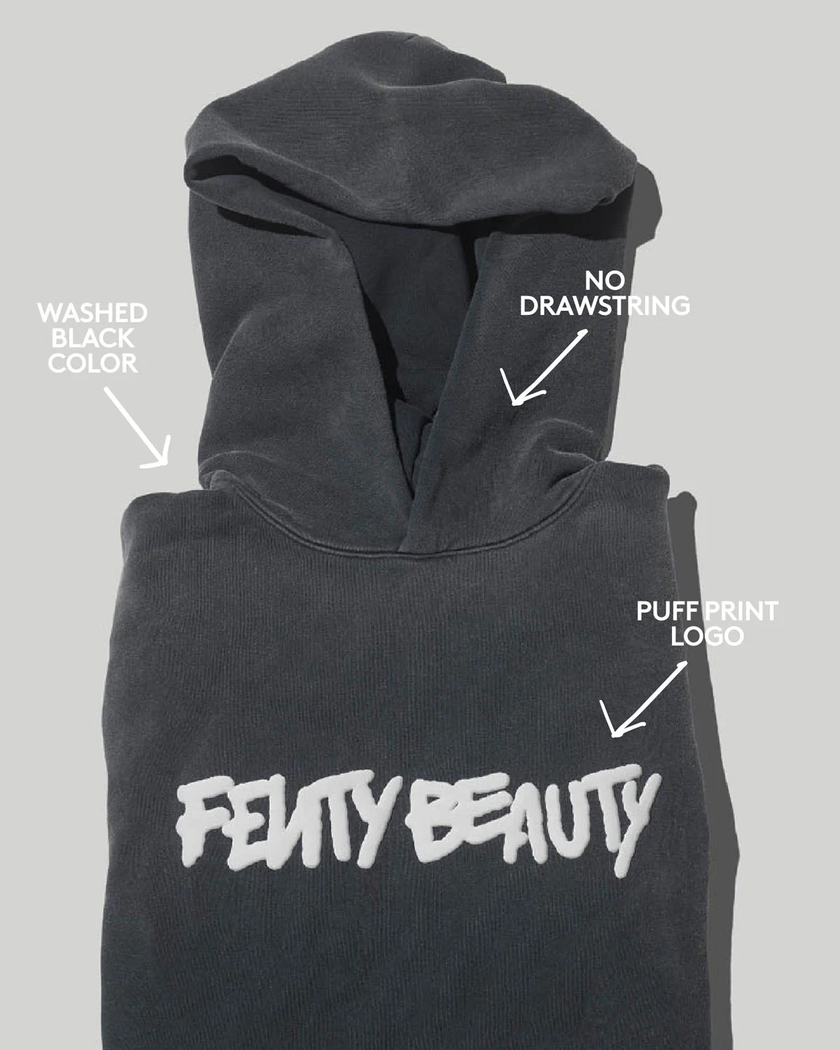 Fenty Beauty Oversized Unisex Hoodie — M - Image 4