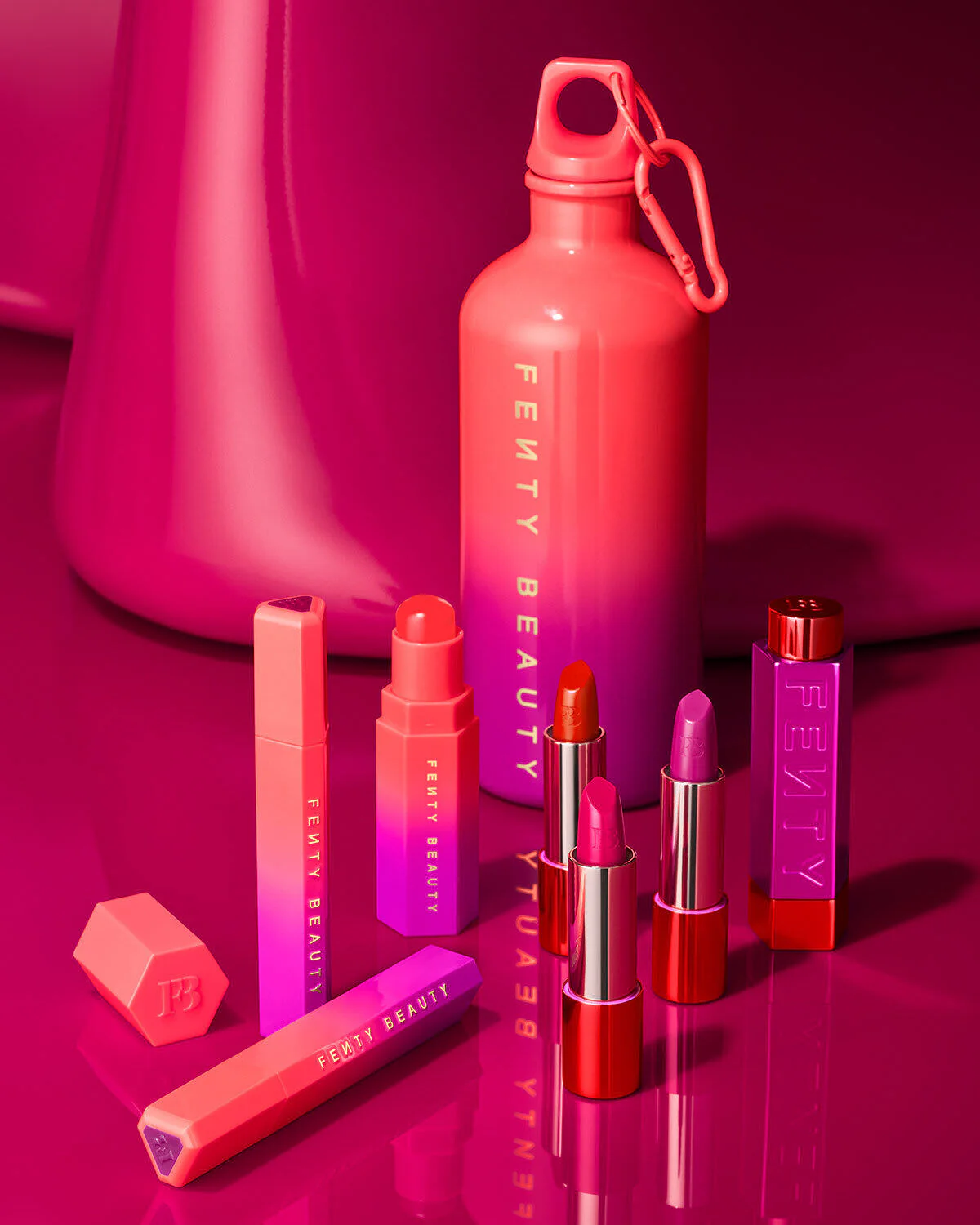 Fenty Icon The Case Semi-Matte Refillable Lipstick — Summatime Edition - Image 5