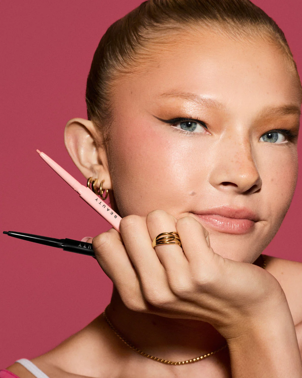 Fine Linez Lash Line-Enhancing Eyeliner — Wink O' Pink - Image 2