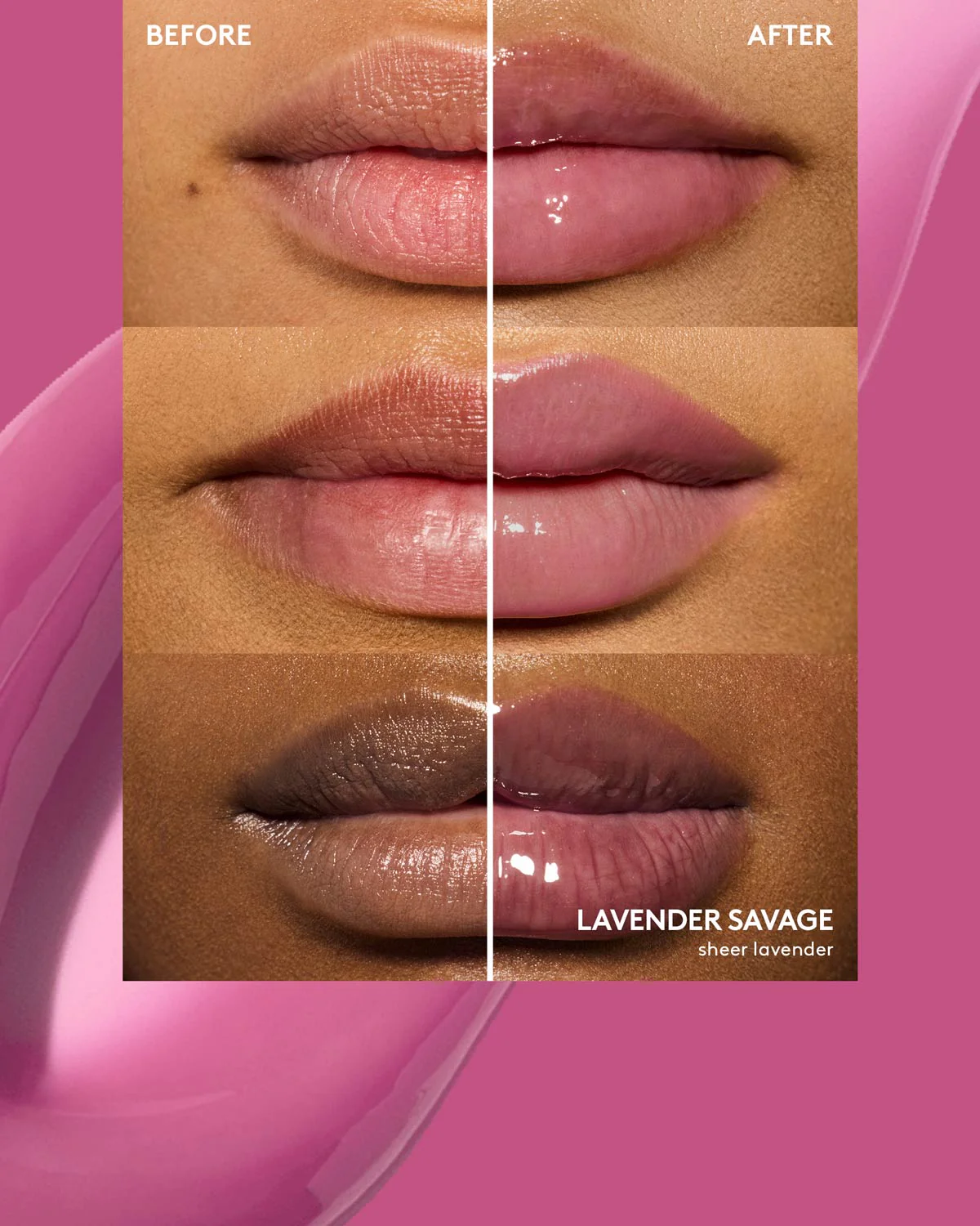 Gloss Bomb Heat Universal Lip Luminizer + Plumper — Lavender Savage - Image 5