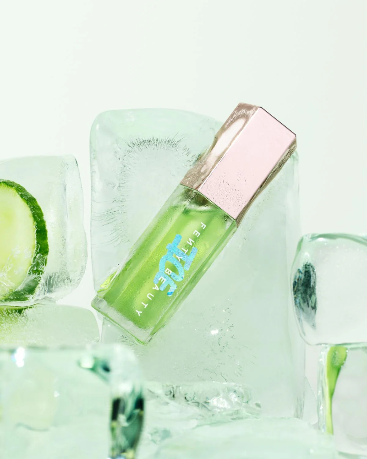 Gloss Bomb Ice Cooling Lip Luminizer — Cucum'brrr - Image 5
