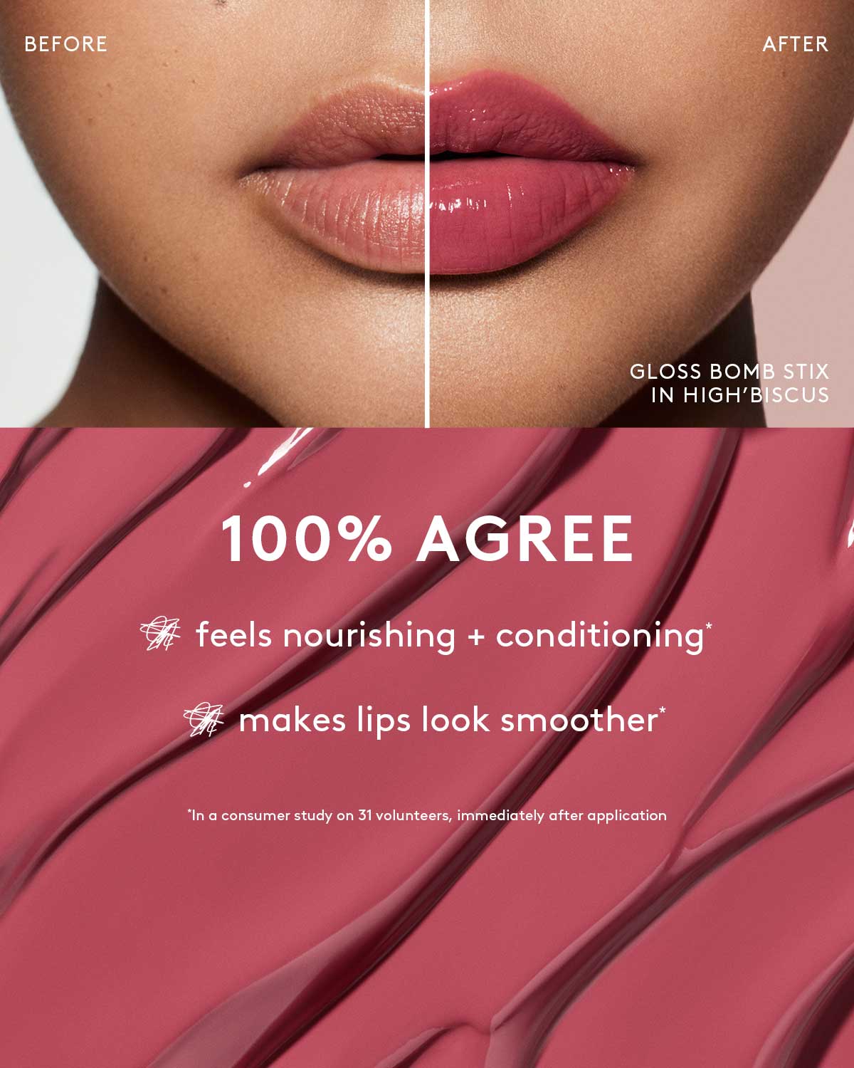 Gloss Bomb Stix High-Shine Gloss Stick — Rose Amber - Image 3