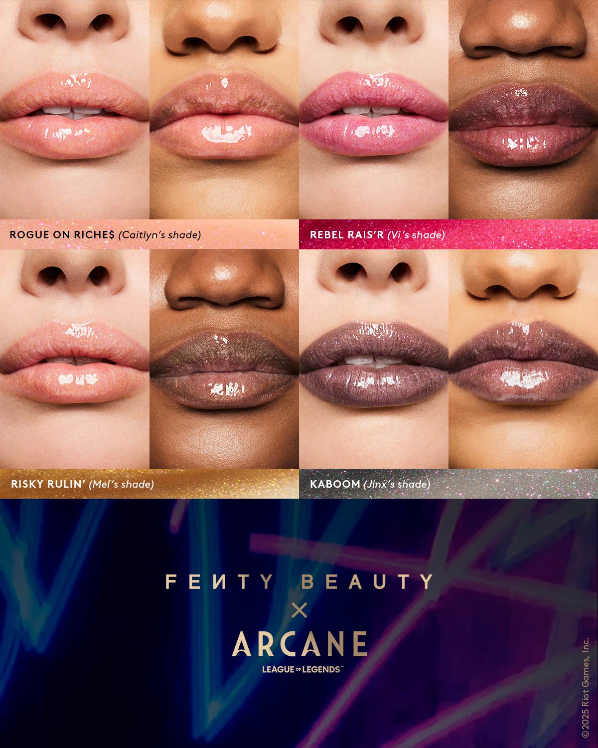 Gloss Bomb Universal Lip Luminizer: Arcane Collection — Rogue on Riche$ - Image 3