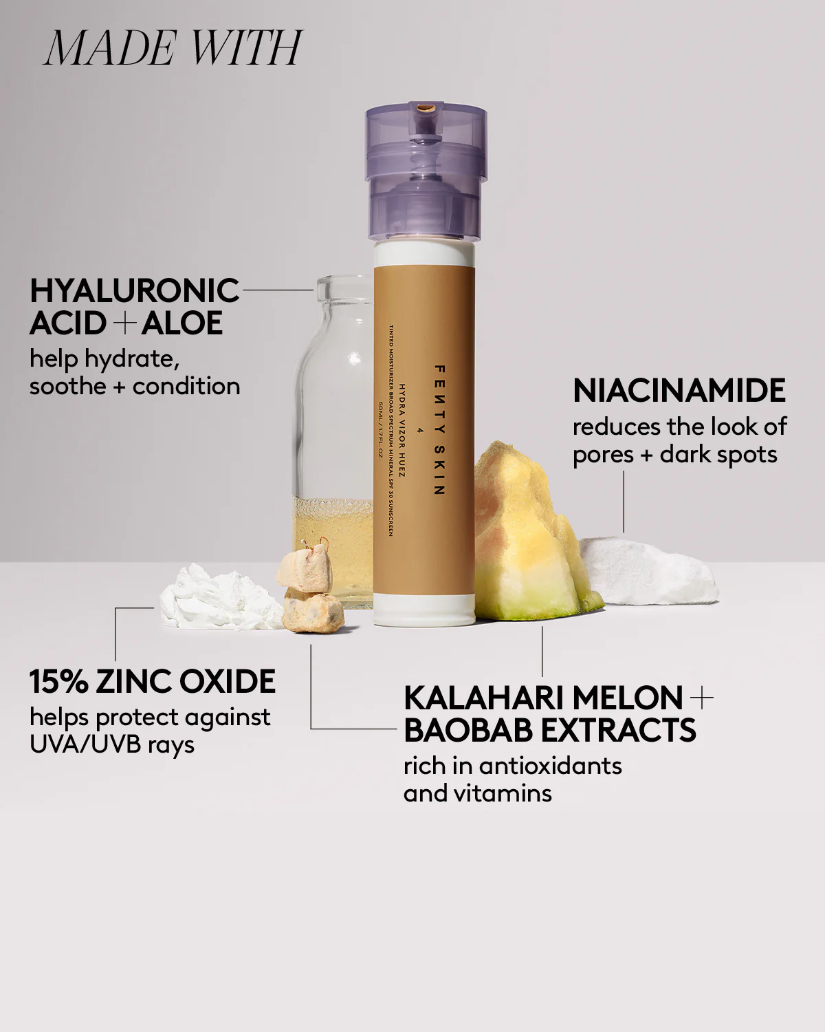 Hydra Vizor Huez Tinted Moisturizer Broad Spectrum Mineral SPF 30 Sunscreen Refill — 9 - Image 4
