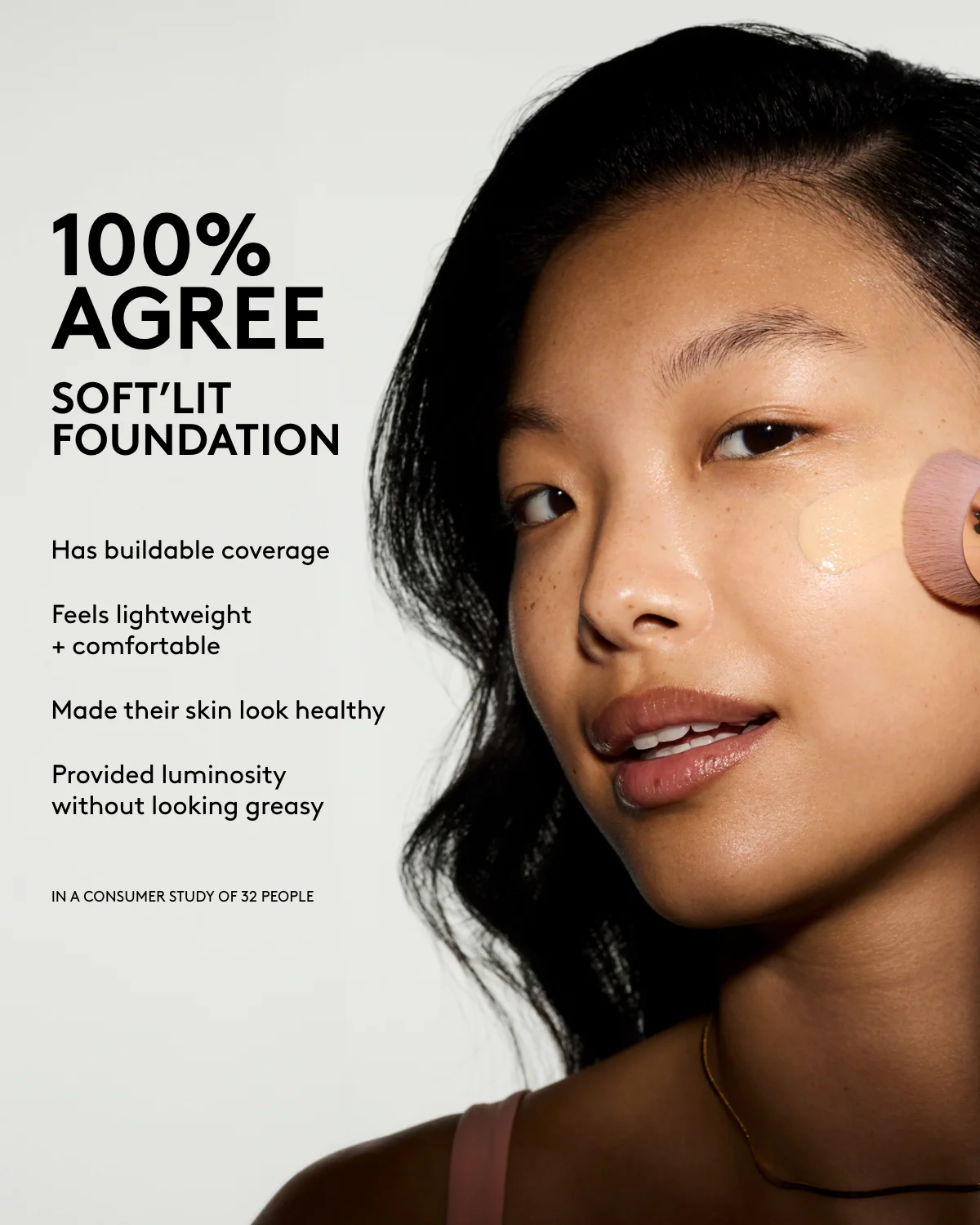 Soft'lit Naturally Luminous Longwear Foundation — 450 - Image 7